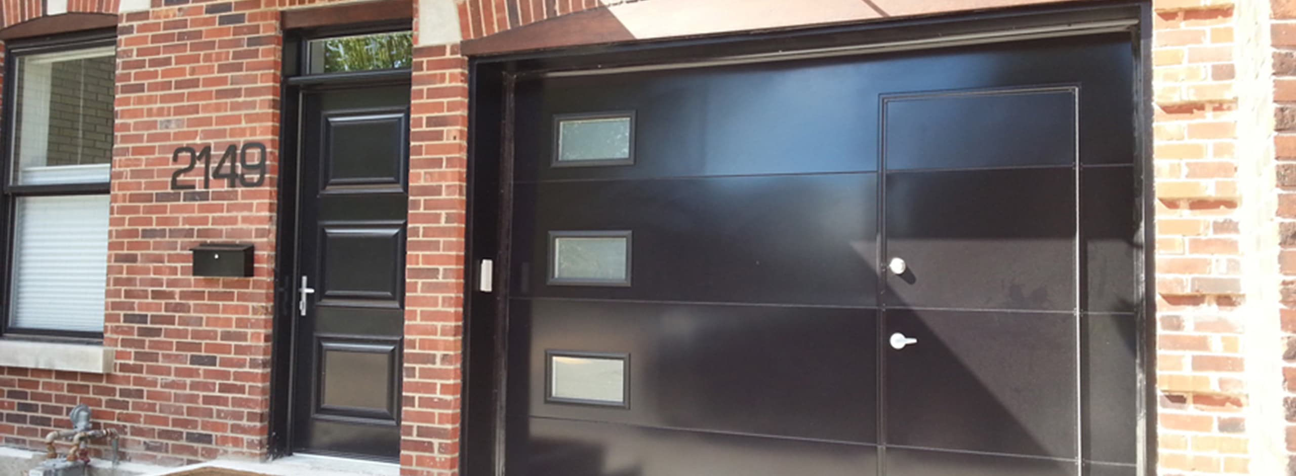 Pass-through door