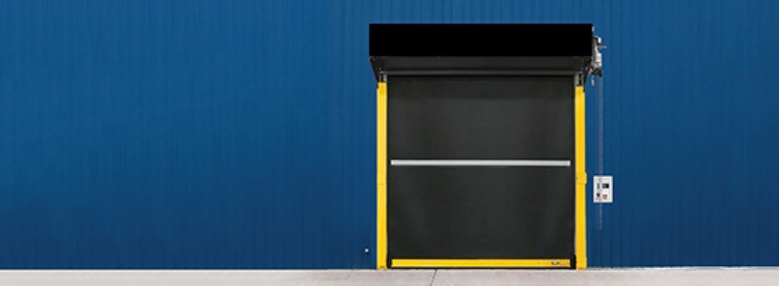 Portes rapides en tissu ou caoutchouc